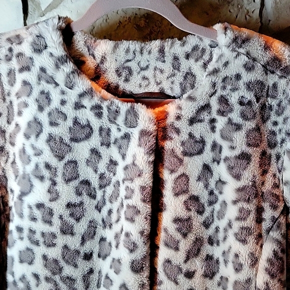 Dennis Basso Sheared Faux Fur Topper Coat 3X Excellent condition! - Picture 3 of 8